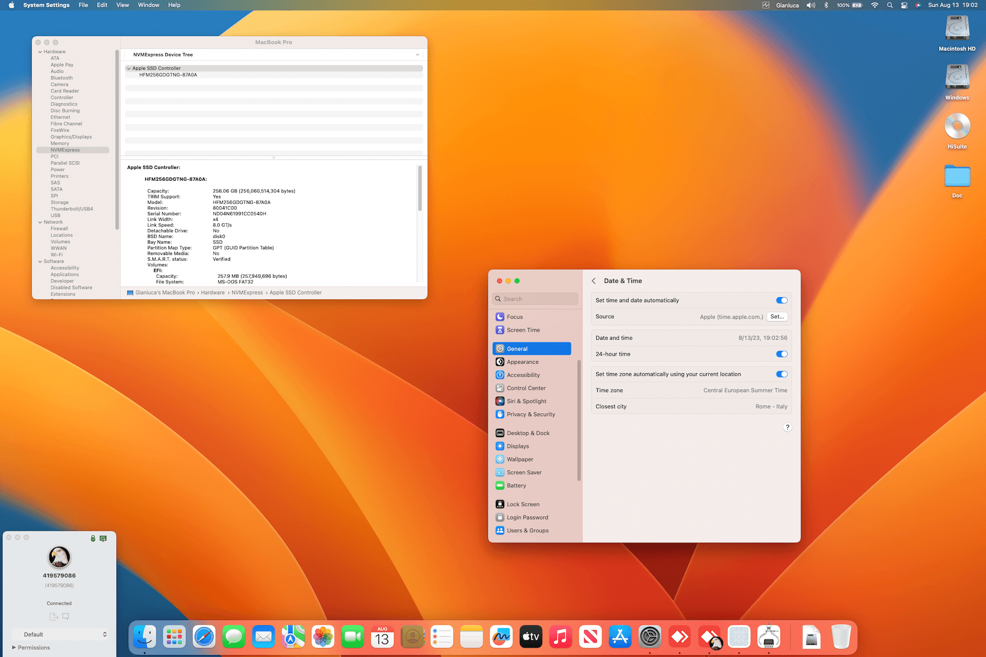 Microsoft Surface Laptop 3 [IceLake   Intel UHD Graphics G1]   OpenCore 1